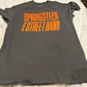 Gray Springsteen E Street Band T-Shirt